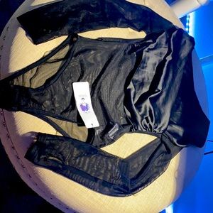 Black bodysuit